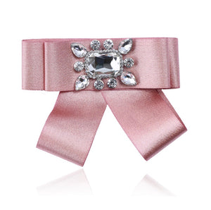 Posh Little Lady Pink Mini Satin Bow Tie PRE-ORDER
