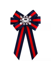 Load image into Gallery viewer, Posh Little Lady Couture Crystal Bow Tie (More Colors)